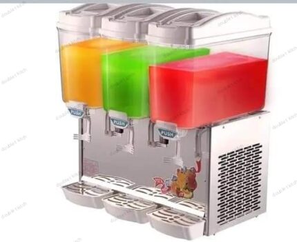 We sale 2 or 3 chamber juice dispenser machine from double t kitchenl and product quality is good