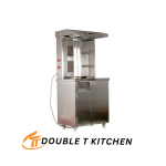 Stainless Steel Heavy Duty Gas Shawarma Machine -(Local Made) - Image 2