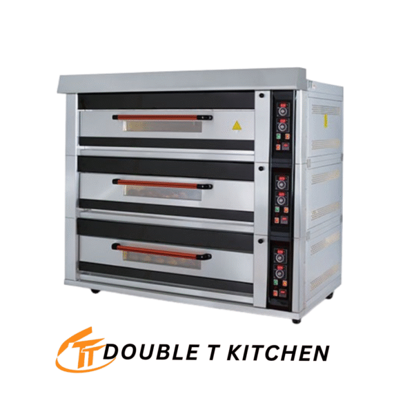 COMMERCIAL DOUBLE T KITCHEN LUXURY DECK OVEN